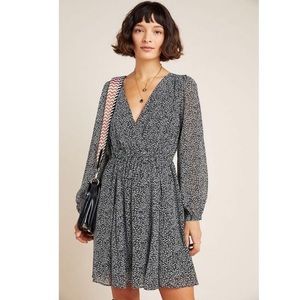Anthropologie Carolyn Surplice Dress